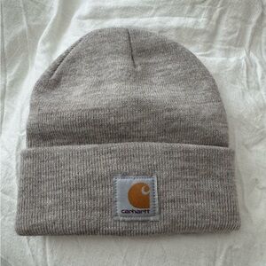 Carhartt Unisex Heather Beige Beanie